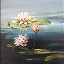 Lotus flower in the pond lotus leaves vector lotus painting wellbeing at work icon nature landscape india watercolour lotus water lilly floating white and pink water lillys closed lotus flower. Lotus Flowers Painting à¤« à¤² à¤• à¤ª à¤Ÿ à¤— à¤« à¤² à¤µà¤° à¤ª à¤Ÿ à¤— à¤« à¤² à¤• à¤š à¤¤ à¤°à¤• à¤° In Miraj India Paintings Id 7728658188