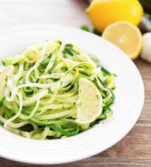 Lemon Garlic Zucchini Noodles Recipe Kids Eat Vegetables Spiralized Zucchini Recipes Spiralizer Recipes