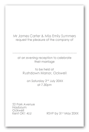 Sample wedding invitation wording, sample holiday verses, sample birth announcements wording, and more. Wedding Invitation Wording Bride And Groom As Hosts Evening Example 2 Contemporary Wedding Invitations And Stationery From Millbank And Kent