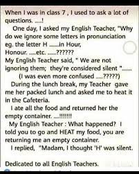 You see, slap to the face is an action, slap jack is a card game, and a knee slapper is a joke. Igazeti Comedy English Teacher Funny Jokes Naughty Teacher Student Facebook