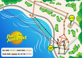 You adventurous trips in the yesteryear have been very memorable but this summer you want to take the thrill a notch higher and. Map Of The Course Forest Adventure Singapore S First And Only Treetop Obstacle Course