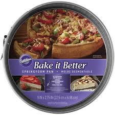 Wilton Bake It Better Non Stick Springform Pan 9 Inch Cheesecake Pan Walmart Com Springform Pan Springform Baking