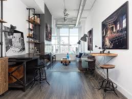 Practical, smart and affordable, industrial home office designs place utility and adaptability ahead of combining elements of industrial design with contemporary decor and accessories, these home. 27 Ingenious Industrial Home Offices With Modern Flair