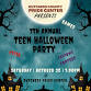TEEN HALLOWEEN PARTY — Dutchess County Pride Center event image
