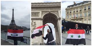 Pagesbusinessesmedia/news companyمن بغدادvideosإلى المستنكرين انفجارات باريس الى من رفعوا علم فرنسا حزنا. Syrian Tv Ø¨ÙƒÙ„ Ù…ÙƒØ§Ù† ÙÙŠ Ø¨Ø§Ø±ÙŠØ³ ÙØ±Ù†Ø³Ø§ Ø§Ù„Ø³ÙˆØ±ÙŠ Avo Baroushian ÙŠØ±ÙØ¹ Ø§Ù„Ø¹Ù„Ù… Ø§Ù„Ø£ØºÙ„Ù‰ Ù…Ù† ÙƒÙ„ Ø¨Ù‚Ø§Ø¹ Ø§Ù„Ø£Ø±Ø¶ Ù‡Ù†Ø§ Ø³ÙˆØ±ÙŠØ© Facebook
