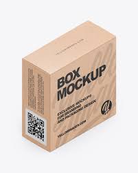 All free mockups include smart objects for easy edit. Kraft Box Mockup In Box Mockups On Yellow Images Object Mockups