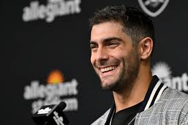 Las Vegas QB Jimmy Garoppolo cleared to play Monday night at Detroit