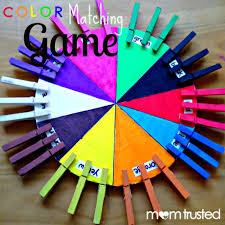 How To Make This Color Matching Game For Your Preschooler Preschool Activities And Printables Preschool Preschool Colors Preschool Activities Learning Colors