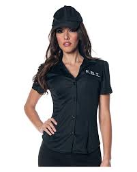 Cooles fbi kostüm für damen zu fasching oder für mottopartys. Fbi Kostum Shirt Fur Damen Blusen Fur Fasching Karneval Universe