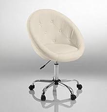 amazon com duhome home office chair task computer chair with wheels swivel height adjustable working stool chaise de bureau blanche chaise bureau bureau blanc