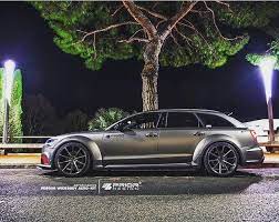 Audi Rs6 Priordesign Wide Body Kit With Vossen Wheels Audi Rs6 Audi Wagon Audi Cars