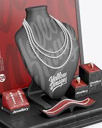 Download Jewelry Set Mockup In Packaging Mockups On Yellow Images Object Mockups