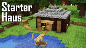 Two bedroom cabin in a secluded, wooded setting. Minecraft Starter Haus Blockhaus Bauen Starterhaus Im Dichten Wald Bauen In Minecraft Deutsch Youtube