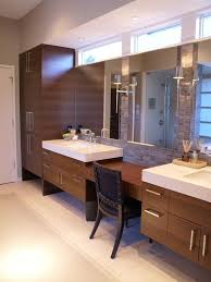 Bathroom Vanity With Sit Down Makeup Area Filling The Spaces 2 Bathroom With Makeup Vanity Contemporary Bathroom Vanity Modern Master Bath