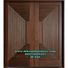Kusen 6 x 12 cm + ( architrave ) Jual Model Daun Pintu Minimalis Murah Harga Terbaru 2021