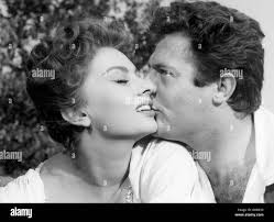 Scene with marcello mastroianni and sophia loren Banque de photographies et  d'images à haute résolution