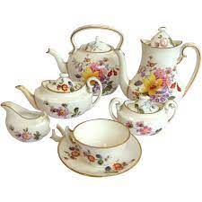 Royal Crown Derby Posies Pattern Miniature Tea Set Royal Crown Derby Miniature Tea Set Crown Derby