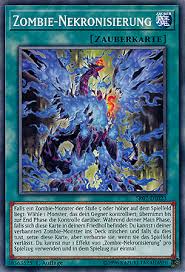 Target 1 zombie monster on the field; Zombie Nekronisierung Zombie Horde Structure Decks Einzelkarten Yu Gi Oh Mawo Cards