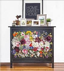 Rub On Transfers For Furniture Furniture Decals Redesign With Prima Transfers Wondrous Floral Flowers Furniture Transfers 22 X 34 In 2020 Floral Furniture Decor Furniture Overlays