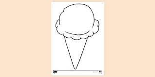 Based on a standard serving size of 4 ounces, a gallon of ice cream would yield 32 scoops. Ice Cream Single Scoop Colouring Sheet Colouring Sheets