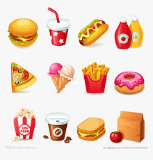 Cute junk food vector clip art. Hamburger Hot Dog Fast Food Junk Food Clip Art Unhealthy Food Clipart Hd Png Download Kindpng