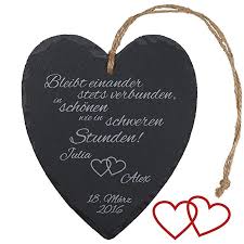 Geschenke 24 Schieferherz Zur Hochzeit Mit Herz Motiv Romantische Hochzeitsgeschenke Mit Pe Schieferherzen Wunsche Zur Hochzeit Spruche Zur Goldenen Hochzeit