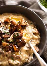 Mushroom Risotto Recipe Mushroom Recipes Risotto Recipes Mushroom Risotto