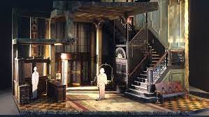 Hughie Broadway Christopher Oram Set Model Scenic Design Set Design Theatre Scenic