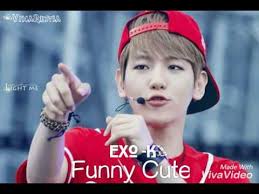 This cute and sparkly 'hunny bunny' nickname cartoon illustrated rabbit ears notebook is as adorable as your bias, exo group member baekhyun. Cute Byun Baekhyun And Funny Exo Youtube