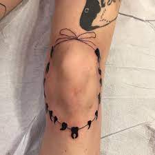 50 Inspiring Knee Tattoo Design Ideas For Women Knee Tattoo Tooth Tattoo Small Tattoos