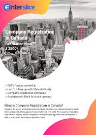 Company Registration Process In Canada Canada Business Company