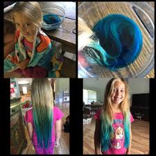 Kool Aid Hair Dye Boil 2 Cups Of Water And 4 Packets Of Koolaid Let Cool While You Brush The Knots Out Of Y Hair Dye For Kids Kids Hair Color