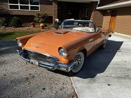 Image result for Sunset Coral 1957 Thunderbird