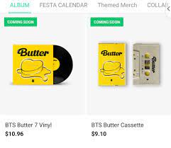 Choose an option cassette vinyl. Weverse Shop On Twitter A Special Way To Enjoy The Bts Digital Single Butter Which Will Melt Into The Every Day Lives Of All Army Cherish The Digital Single With 7 Vinyl And