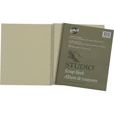 Hilroy Scrapbook With Oversized Coil Binding 12 X 10 30 Sheets Ma Staples Ca