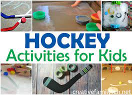 20 homemade christmas cards made by the kids. Fun Hockey Activities For Kids Creative Family Fun