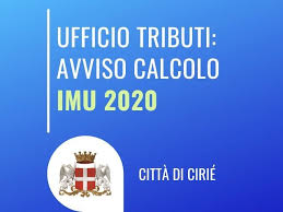 In alternativa, potete cercare l'aliquota all'interno della sezione delibere (atti. Avviso Calcolo Imu 2020 Citta Di Cirie