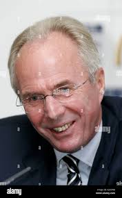 Portrait of Football Manager Sven Goran Eriksson Stock Photo