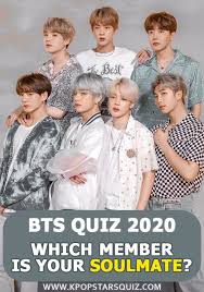 Bts Quiz Boyfriend 2020 Which Bts Member Is Your Soulmate Bts Soulmate Quiz Soulmate Quiz Quiz