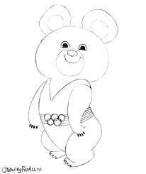 Maybe you would like to learn more about one of these? Kak Narisovat Olimpijskogo Mishku Drawingforall Ru