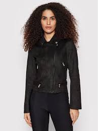 Guess Giacca di transizione Monica W2RL20 WEGB2 Nero Regular Fit