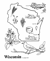 Flag of oregon coloring page. Pin By Mary Peters On Color Pages Wisconsin Activities Coloring Pages Wisconsin
