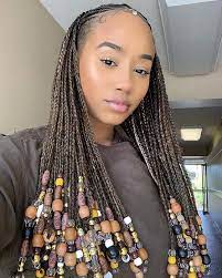 Decorative barrel hair beads (style 6) regular price $3.25. 23 Best Ponytails Braids With Beads 2020 For Natural Hair