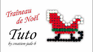 4022 perles prix de vente terminé: Tuto Perles A Repasser Hama Traineau Du Pere Noel Youtube