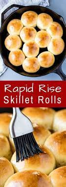 Rapid Rise Skillet Yeast Rolls Recipe Homemade Dinner Rolls Quick Yeast Rolls Dinner Rolls