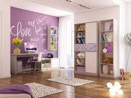 Kinderzimmer Wandgestaltung 50 Ideen Mit Farbe Tapete Girl Bedroom Designs Girl Room Purple Girls Bedroom