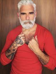 Pin On Silver Hair Silver Beard