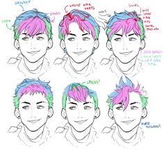 Hair References How To Draw Hair Guy Drawing Drawings