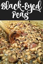 A Slow Cooked Recipe For Traditional Southern Black Eyed Peas With Ham Hocks Or Ham Bone Southern Recipes Soul Food Cooking Recipes Food