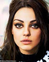 Collection by hawk • last updated 7 weeks ago. These 25 Women Will Pierce Your Soul With Their Big Beautiful Eyes Big Eyes Makeup Mila Kunis Makeup Cat Eye Makeup